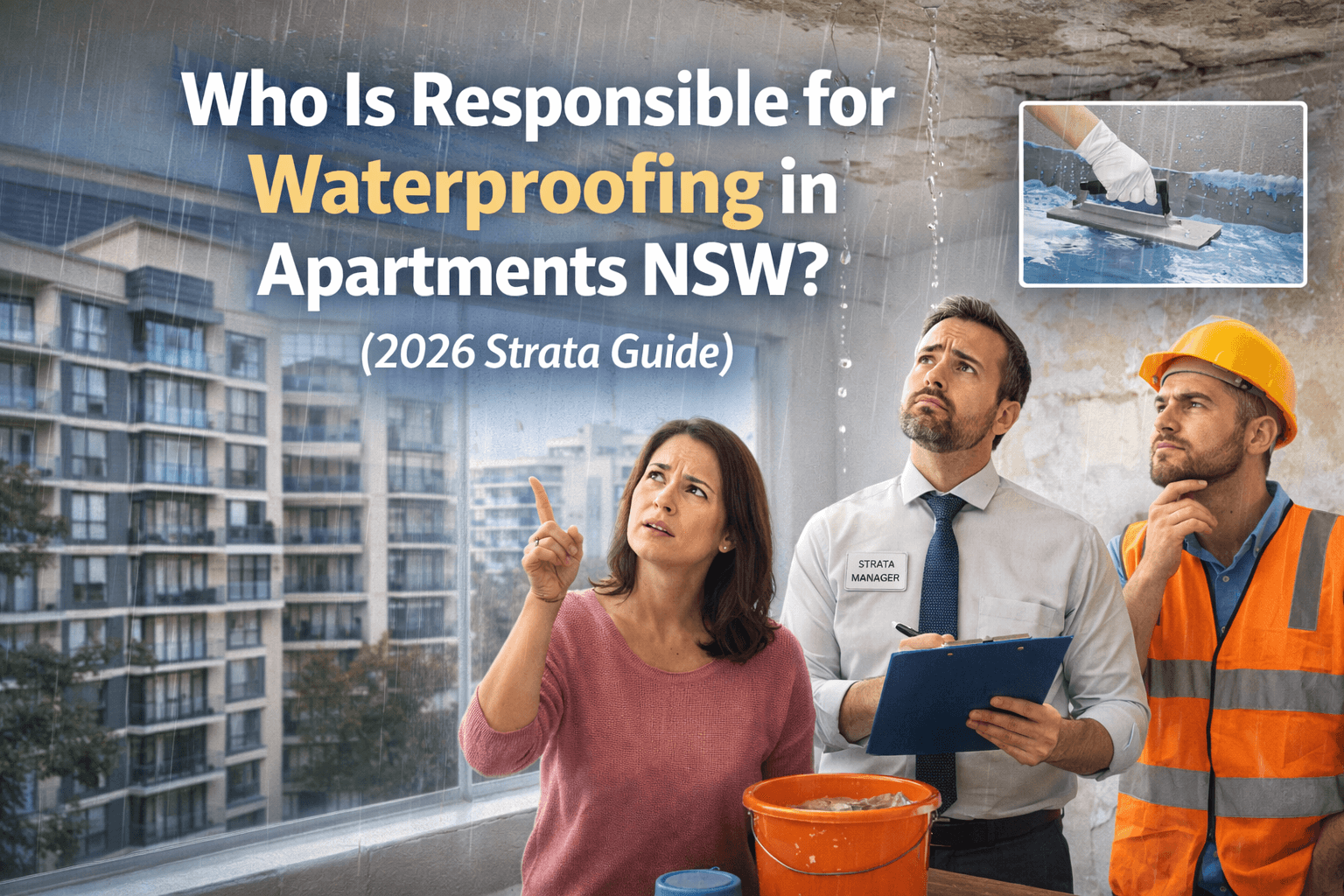 Snapshot of Industrial Apartment Waterproofing Regulations