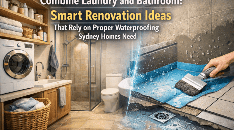 Combining Laundry and Bathroom: Smart Design Ideas That Won’t Fail Without Proper Waterproofing