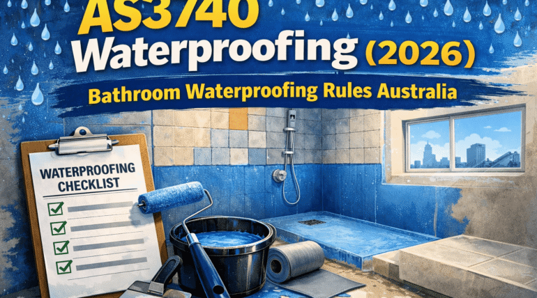 AS3740 Waterproofing Checklist for Homeowners (2026 Guide)